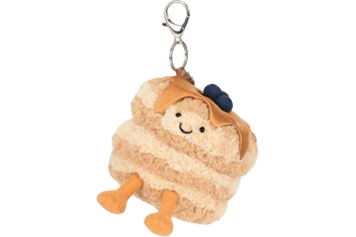 Amuseables Fran Pancake Bag Charm