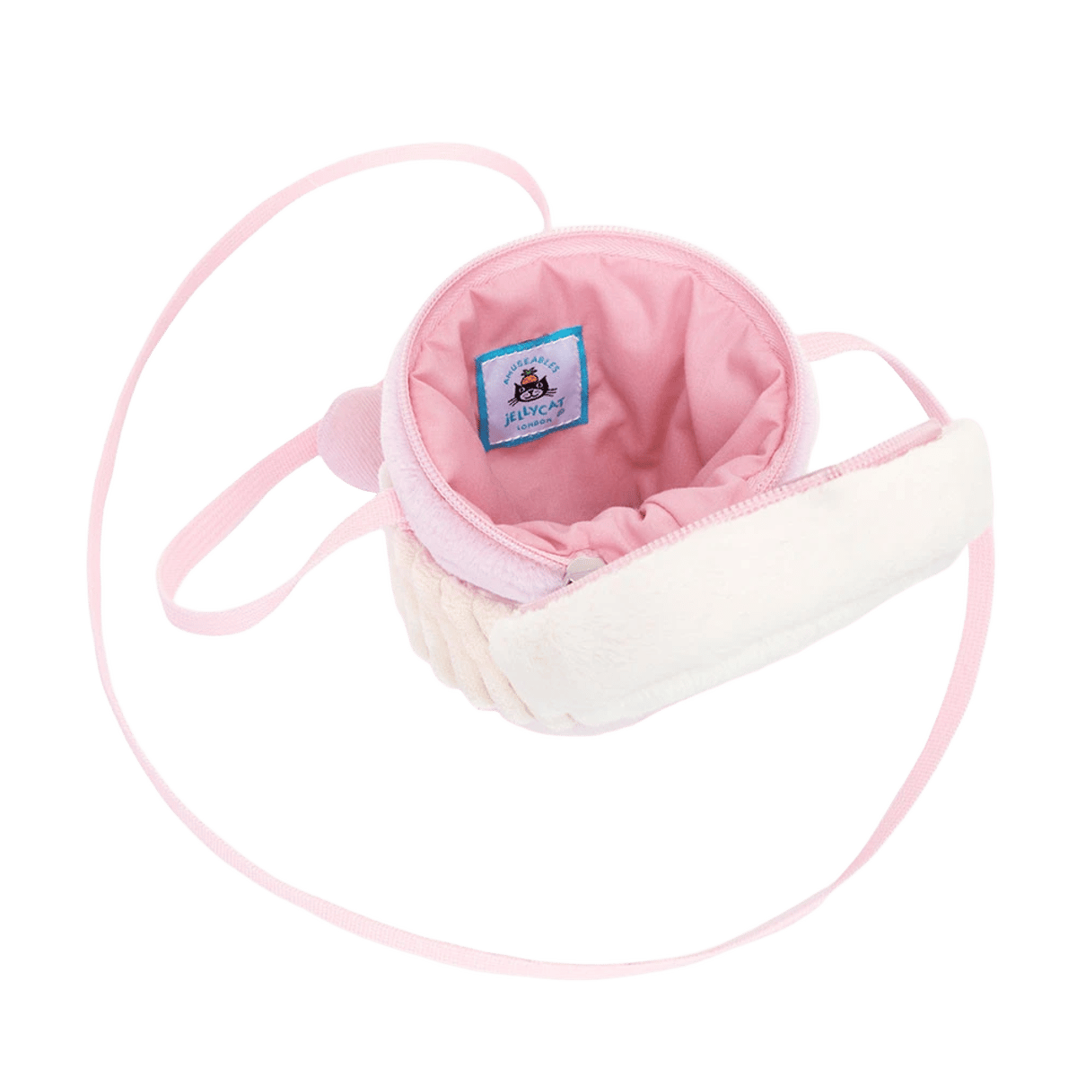 Amuseables Coffee-To-Go Pink Bag