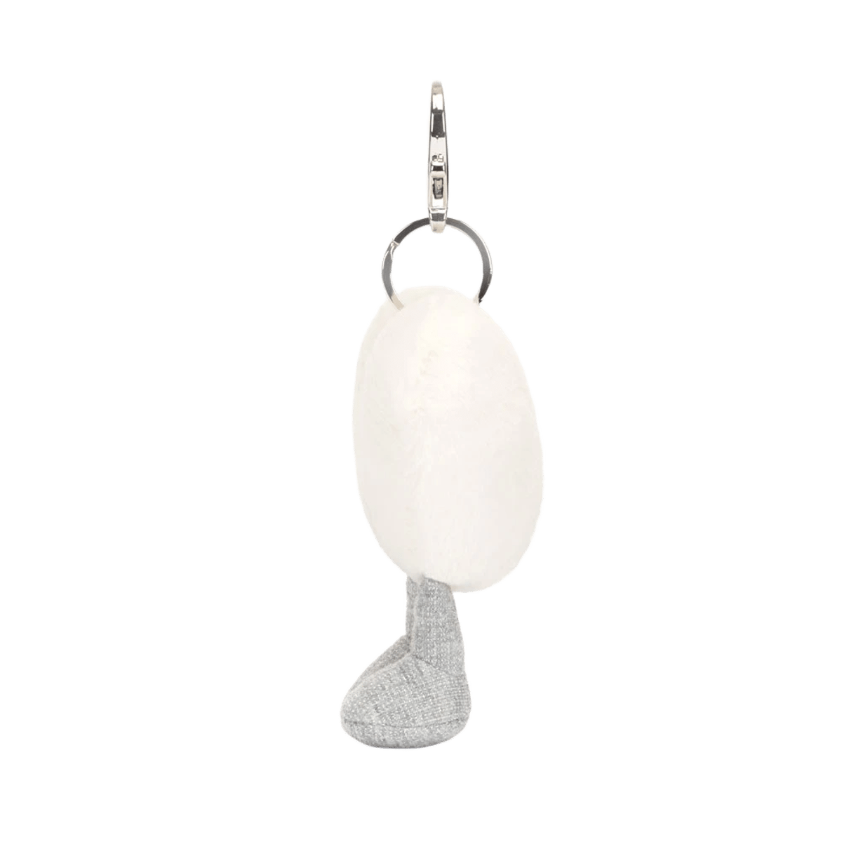 Amuseables Cream Heart Bag Charm