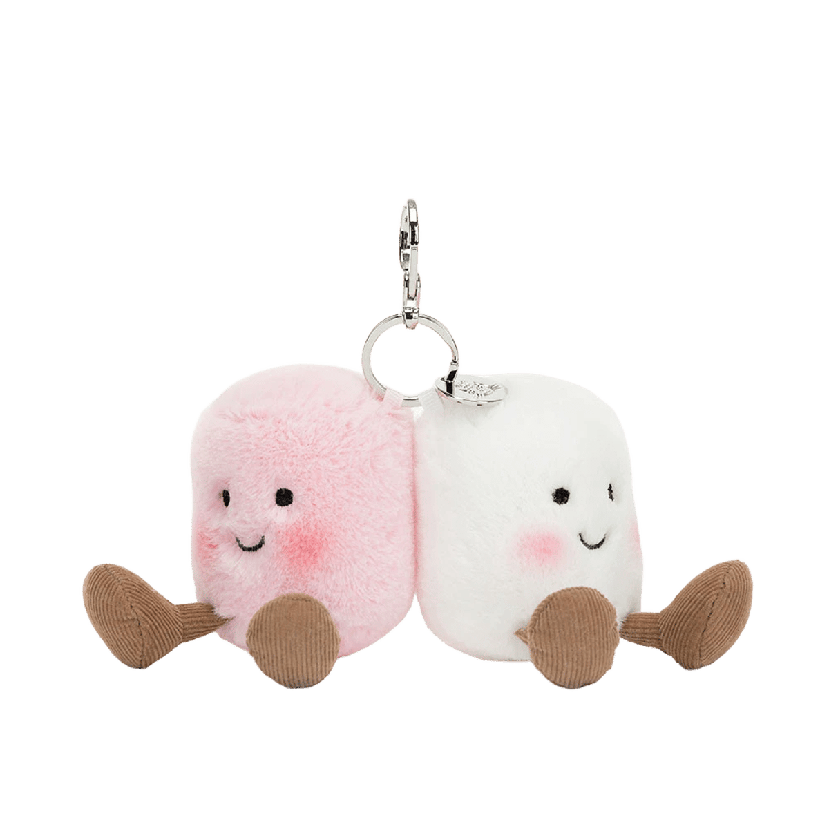 Amuseables Pair of Marshmallows Bag Charm