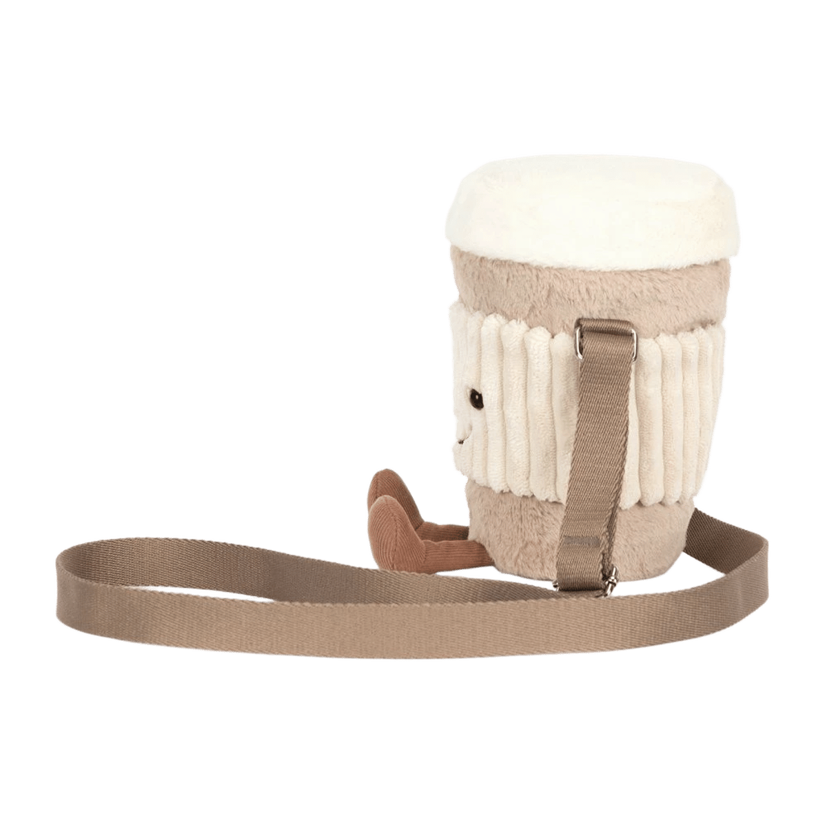 Amuseables Perkle Coffee Shoulder Bag