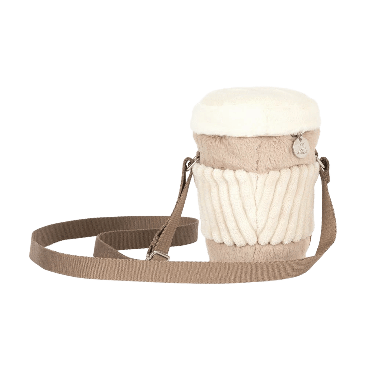 Amuseables Perkle Coffee Shoulder Bag