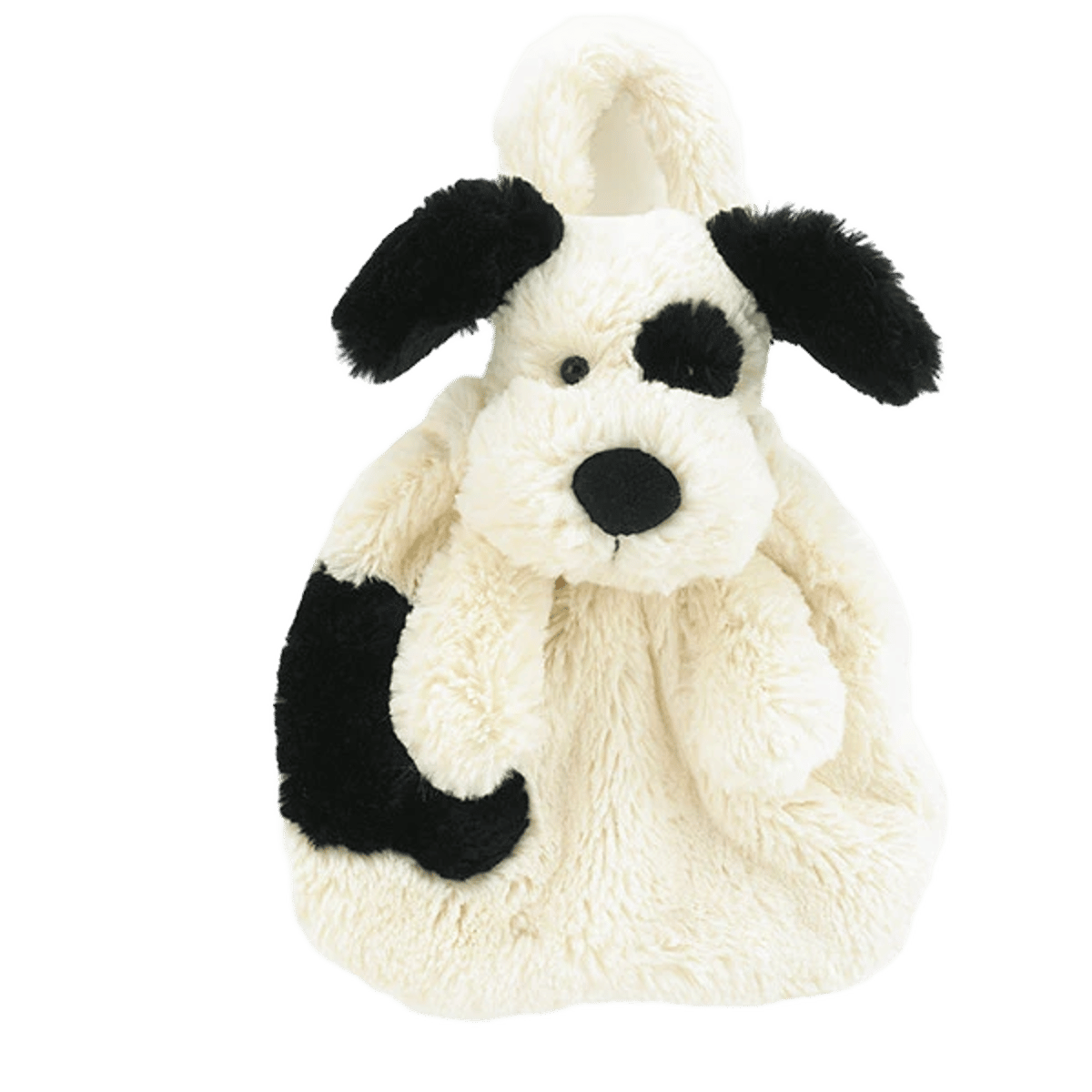 Bashful Black & Cream Puppy Bag