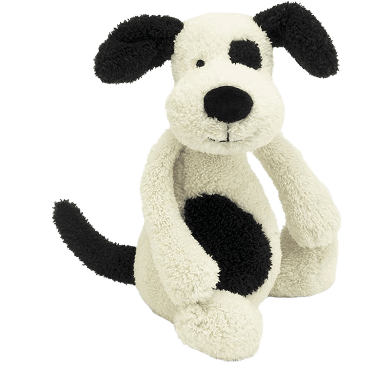 Bashful Black & Cream Puppy Chime
