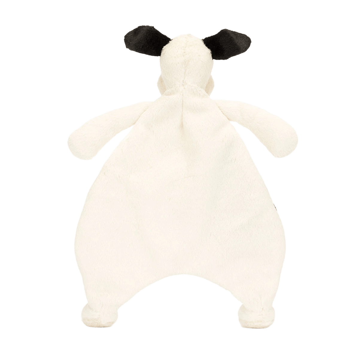 Bashful Black & Cream Puppy Comforter