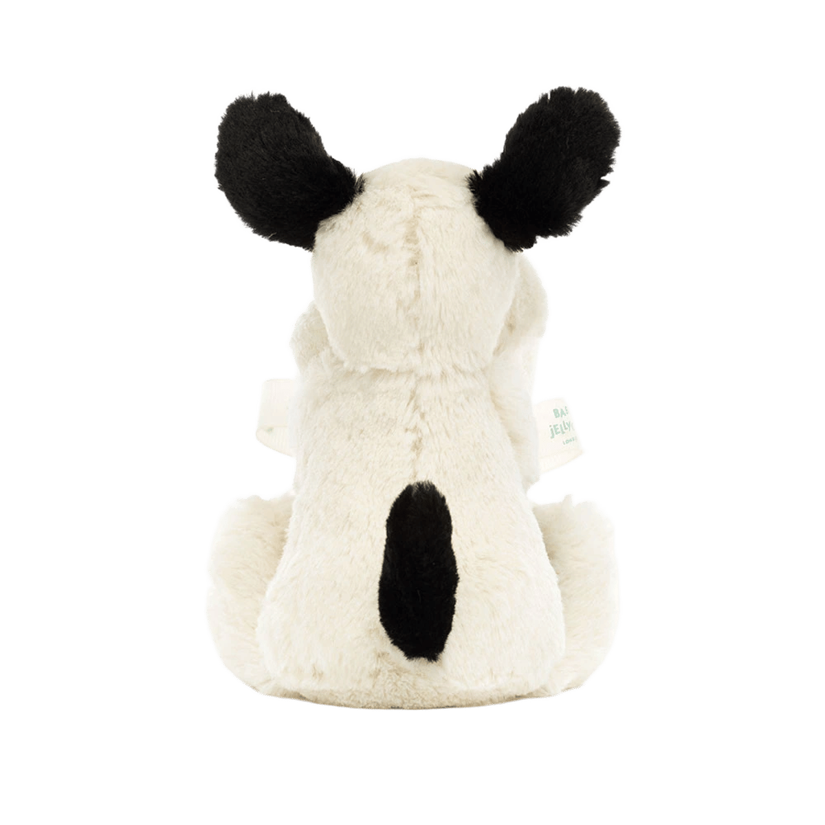 Bashful Black & Cream Puppy Soother