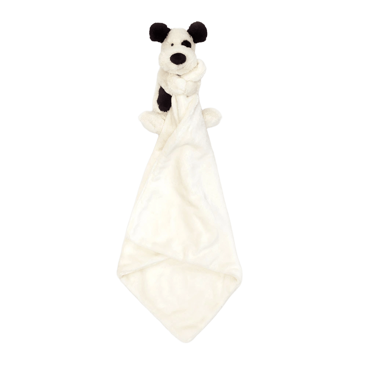 Bashful Black & Cream Puppy Soother
