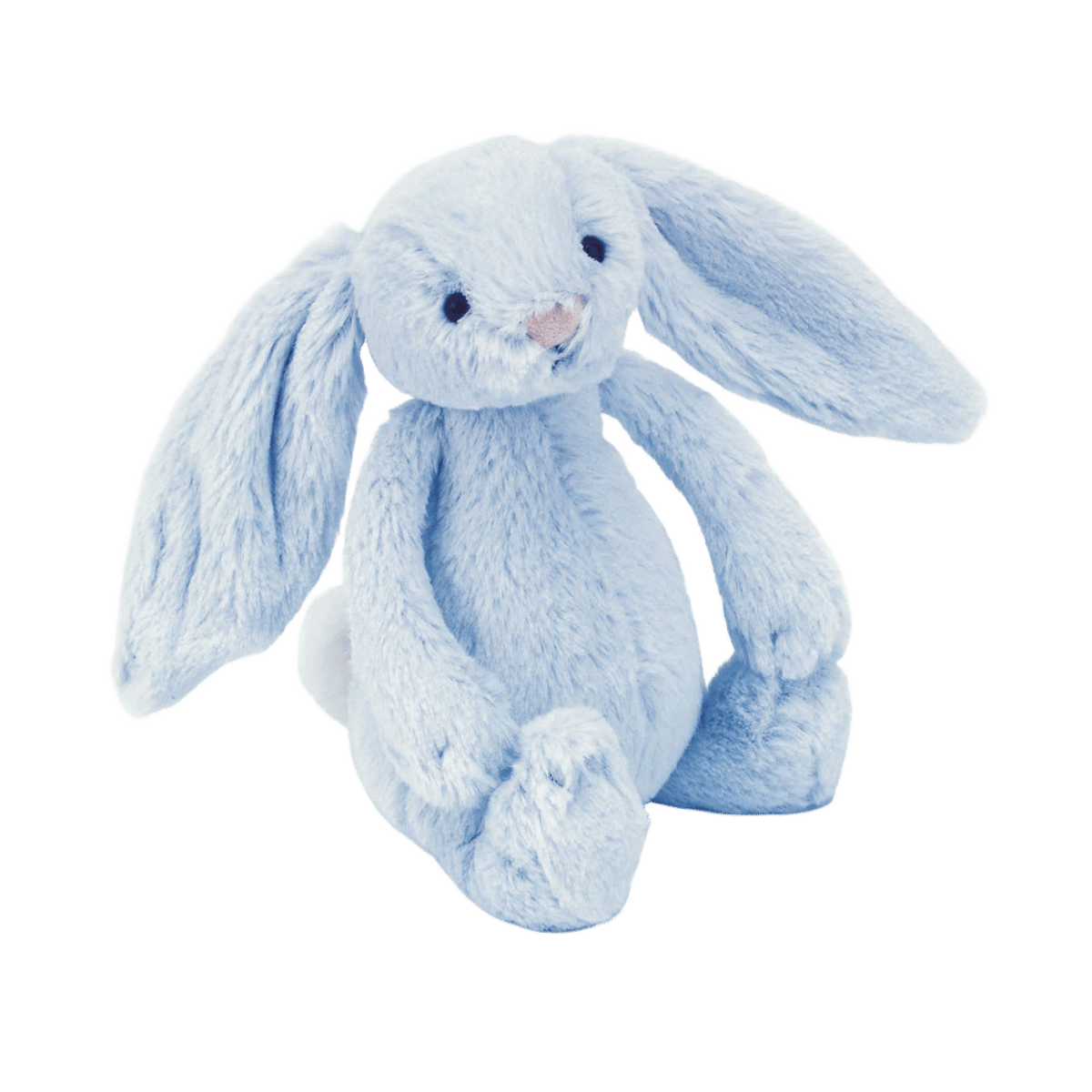 Bashful Blue Bunny Rattle