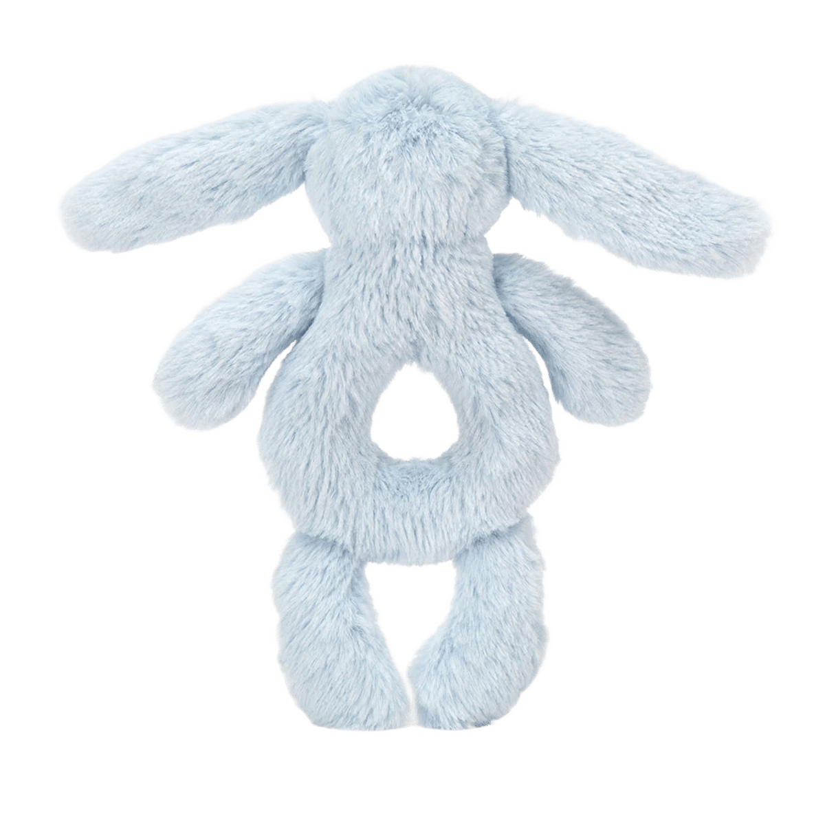 Bashful Blue Bunny Grabber Rattle
