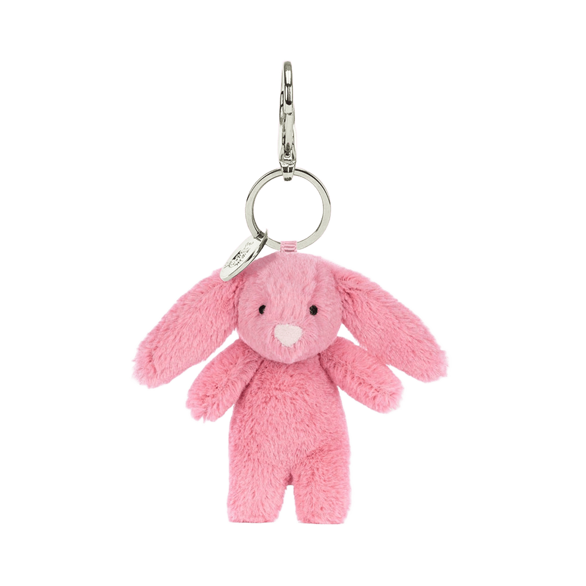 Bashful Bunny Pink Bag Charm