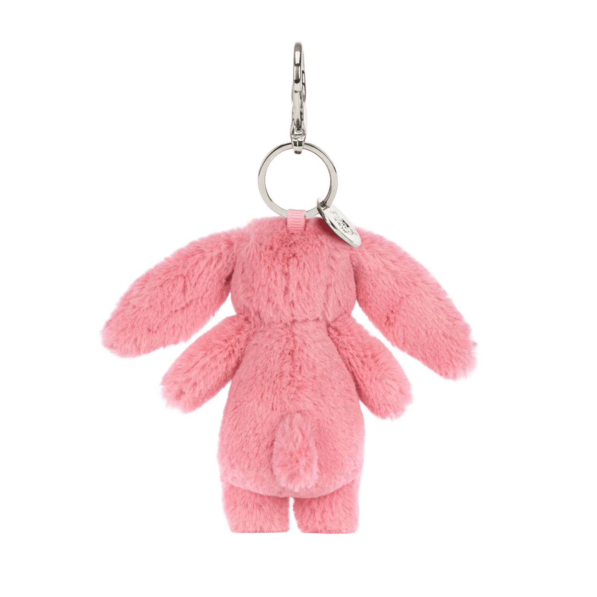 Bashful Bunny Pink Bag Charm