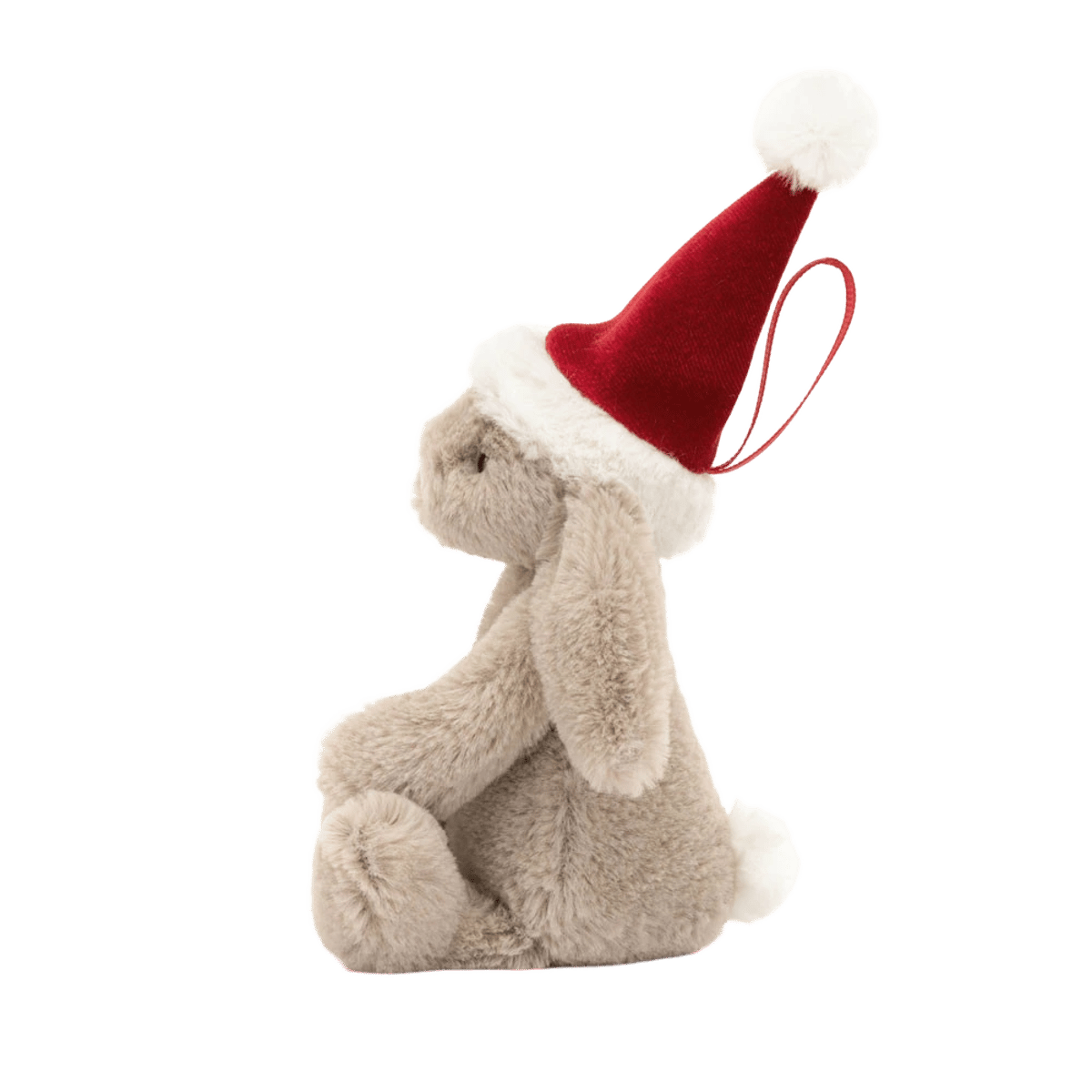 Bashful Christmas Bunny Decoration