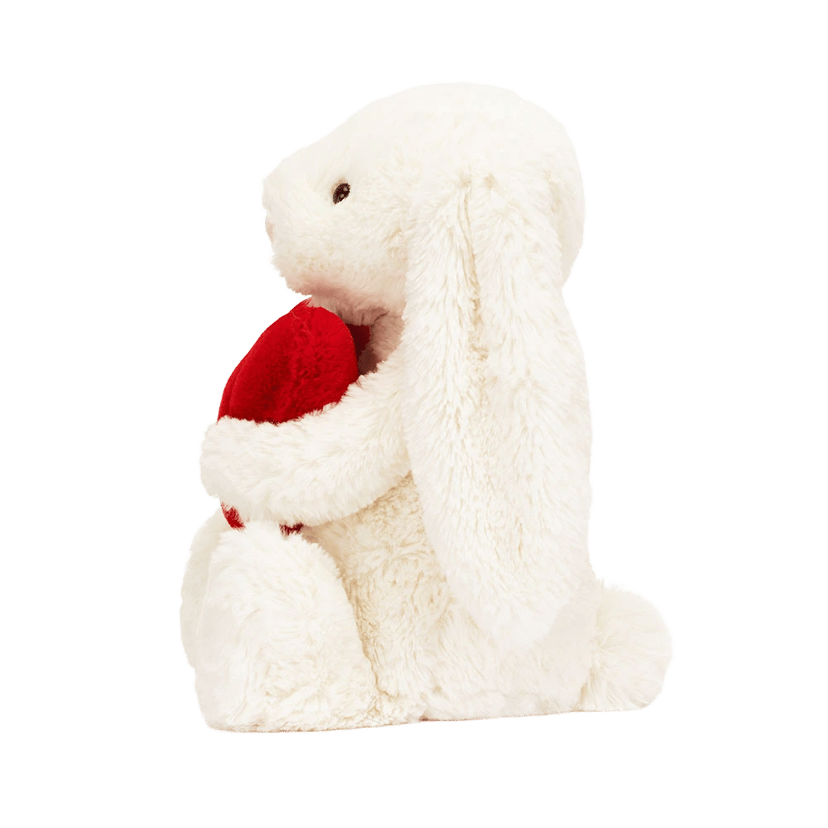 Bashful Red Love Heart Bunny