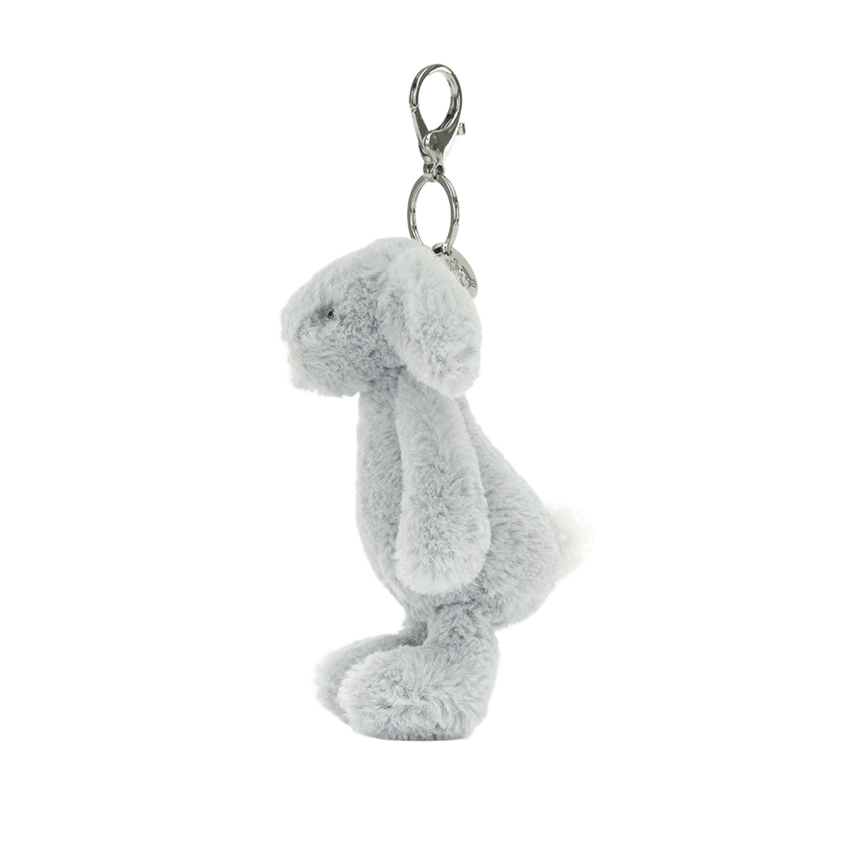 Bashful Silver Bunny Bag Charm