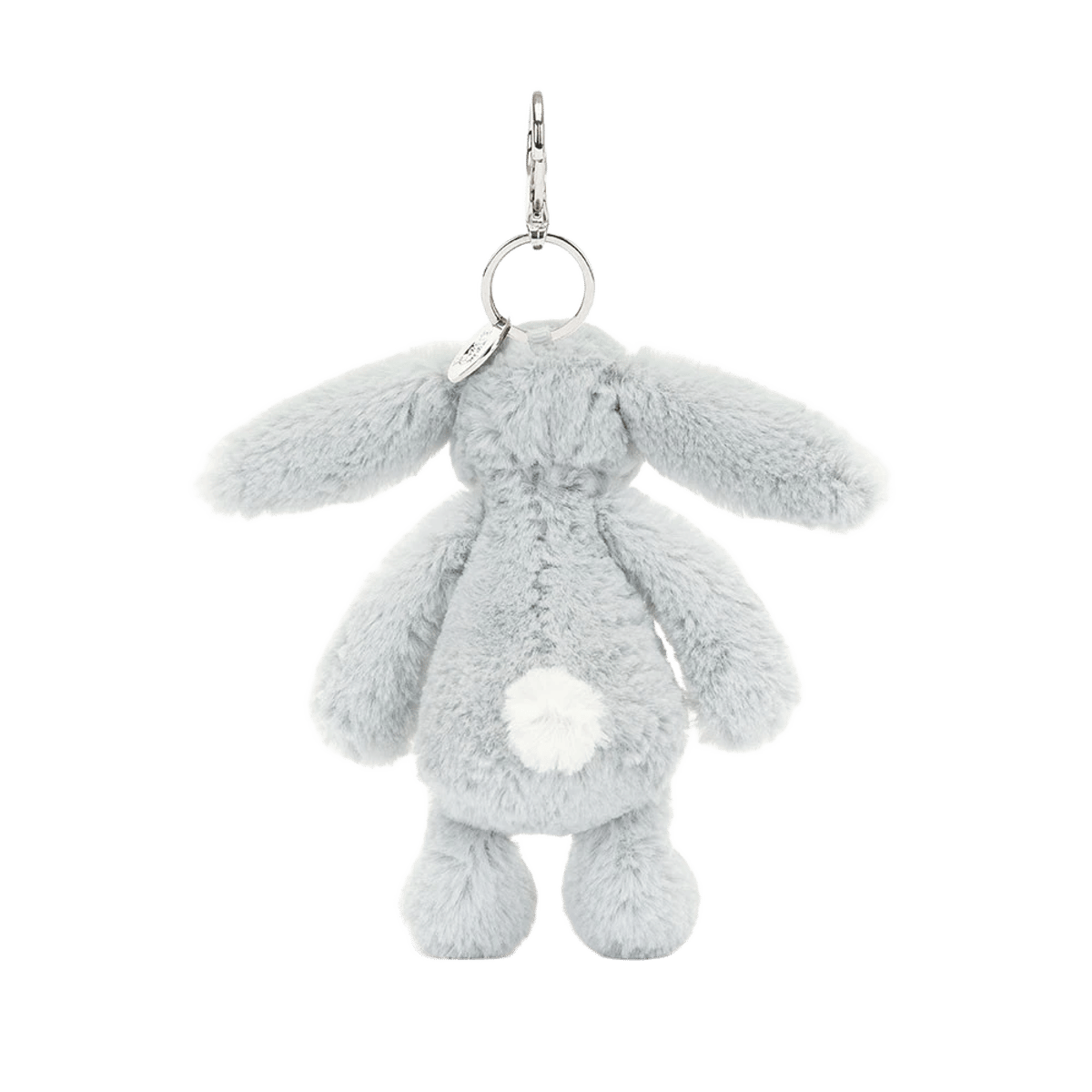 Bashful Silver Bunny Bag Charm