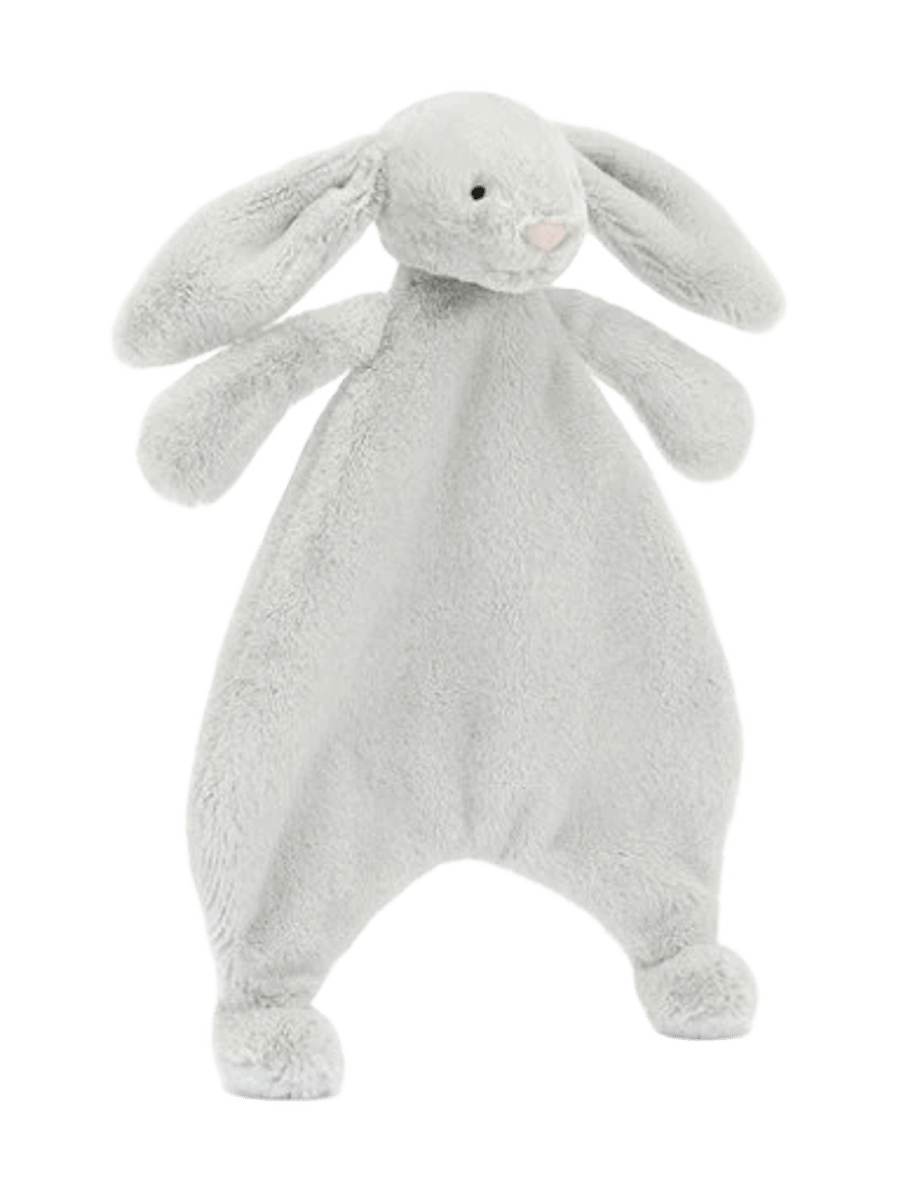 Bashful Silver Bunny Comforter