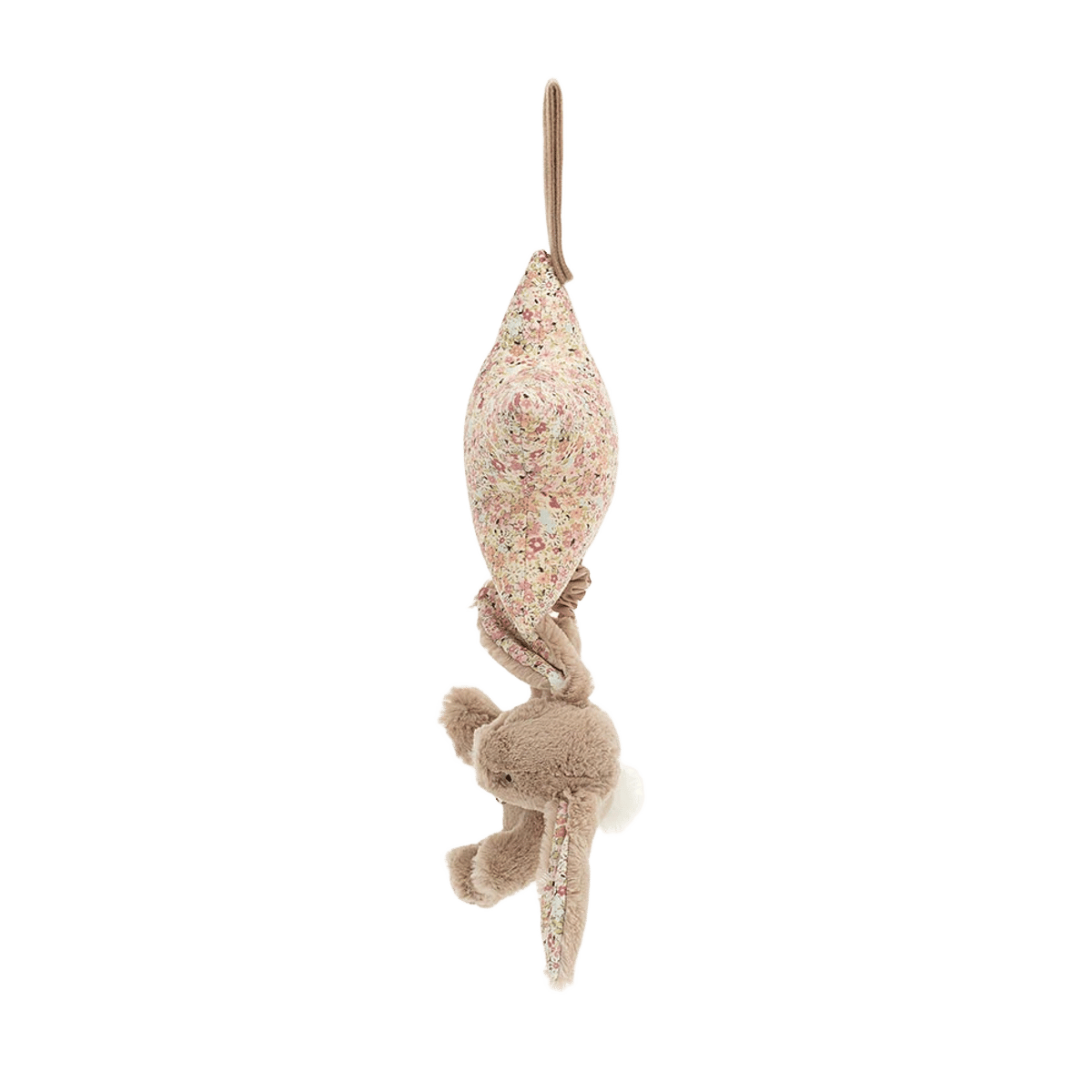 Blossom Bea Beige Bunny Musical Pull