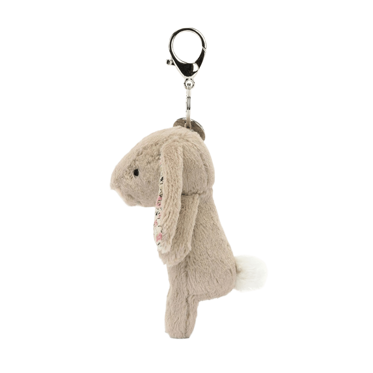 Blossom Beige Bunny Bag Charm