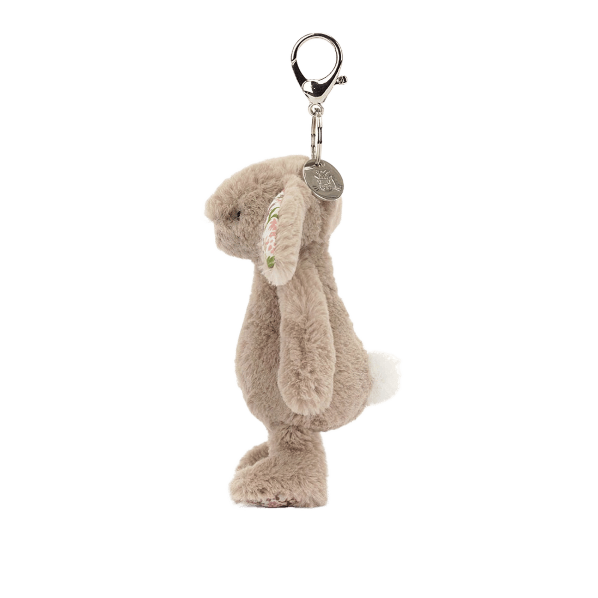 Blossom Beige Bunny 'Petal' Bag Charm