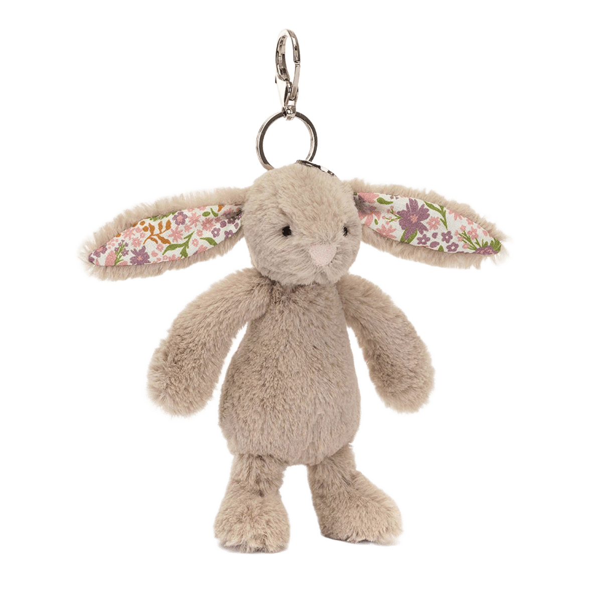 Blossom Beige Bunny 'Petal' Bag Charm