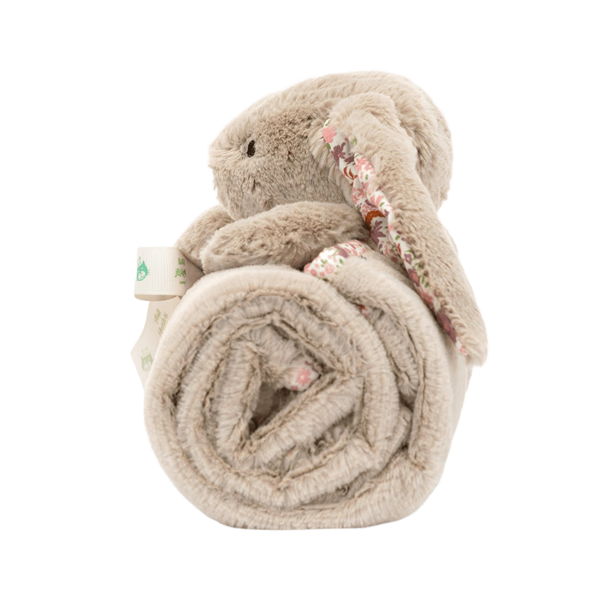 Blossom Beige Bunny 'Petal' Blankie