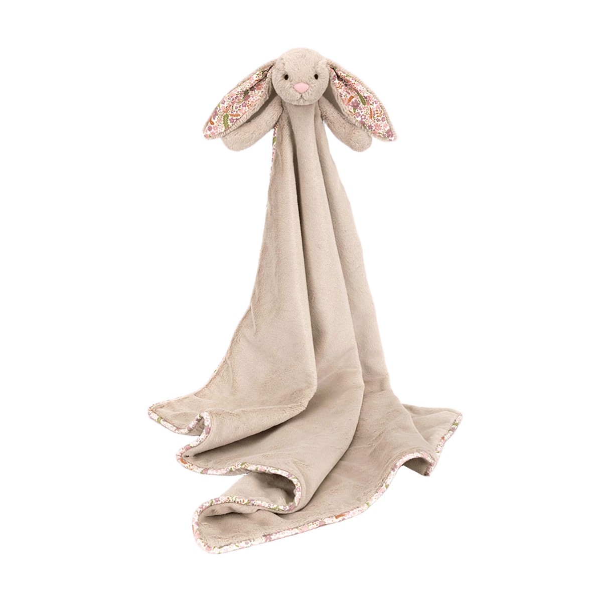 Blossom Beige Bunny 'Petal' Blankie