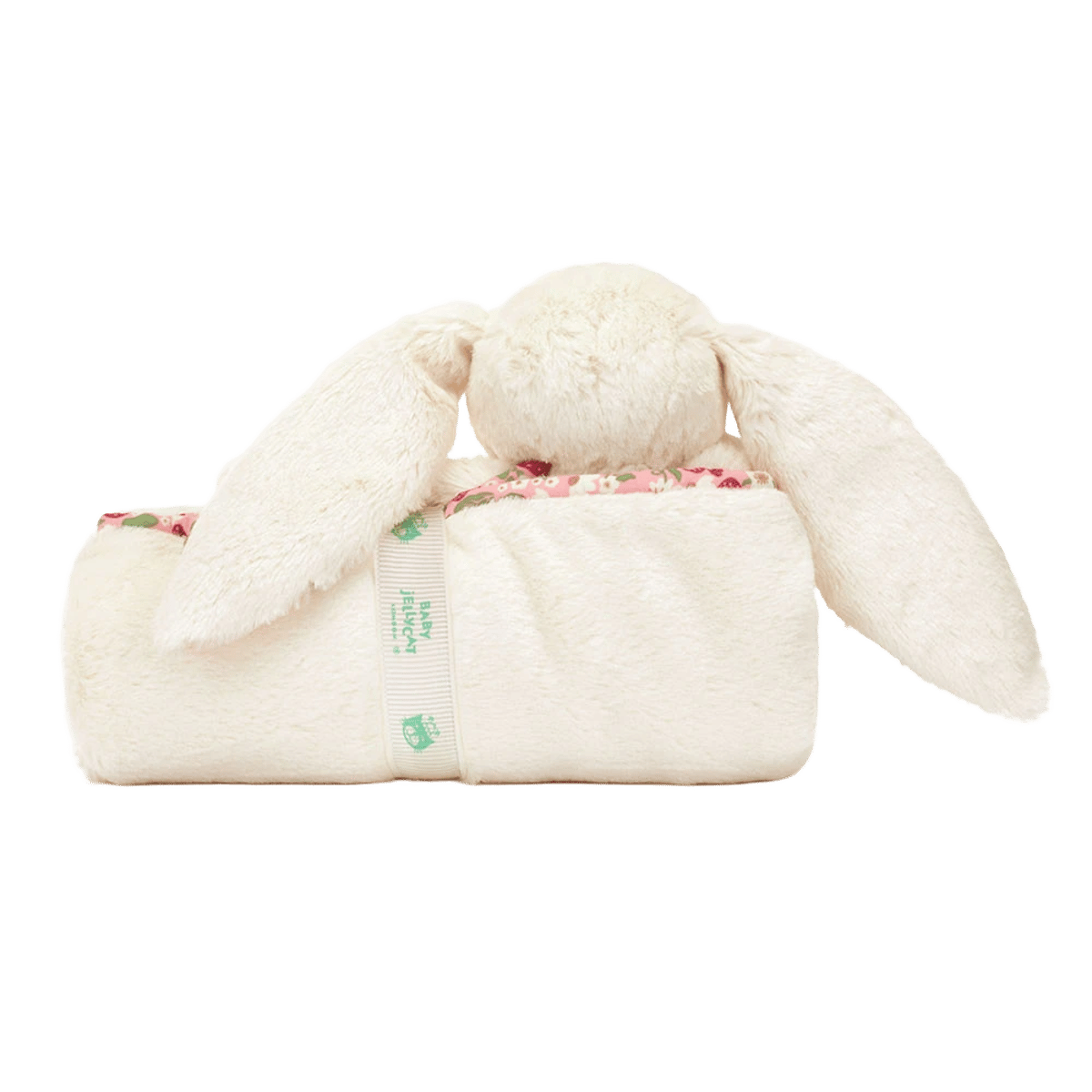 Blossom Cream Bunny 'Berry' Blankie