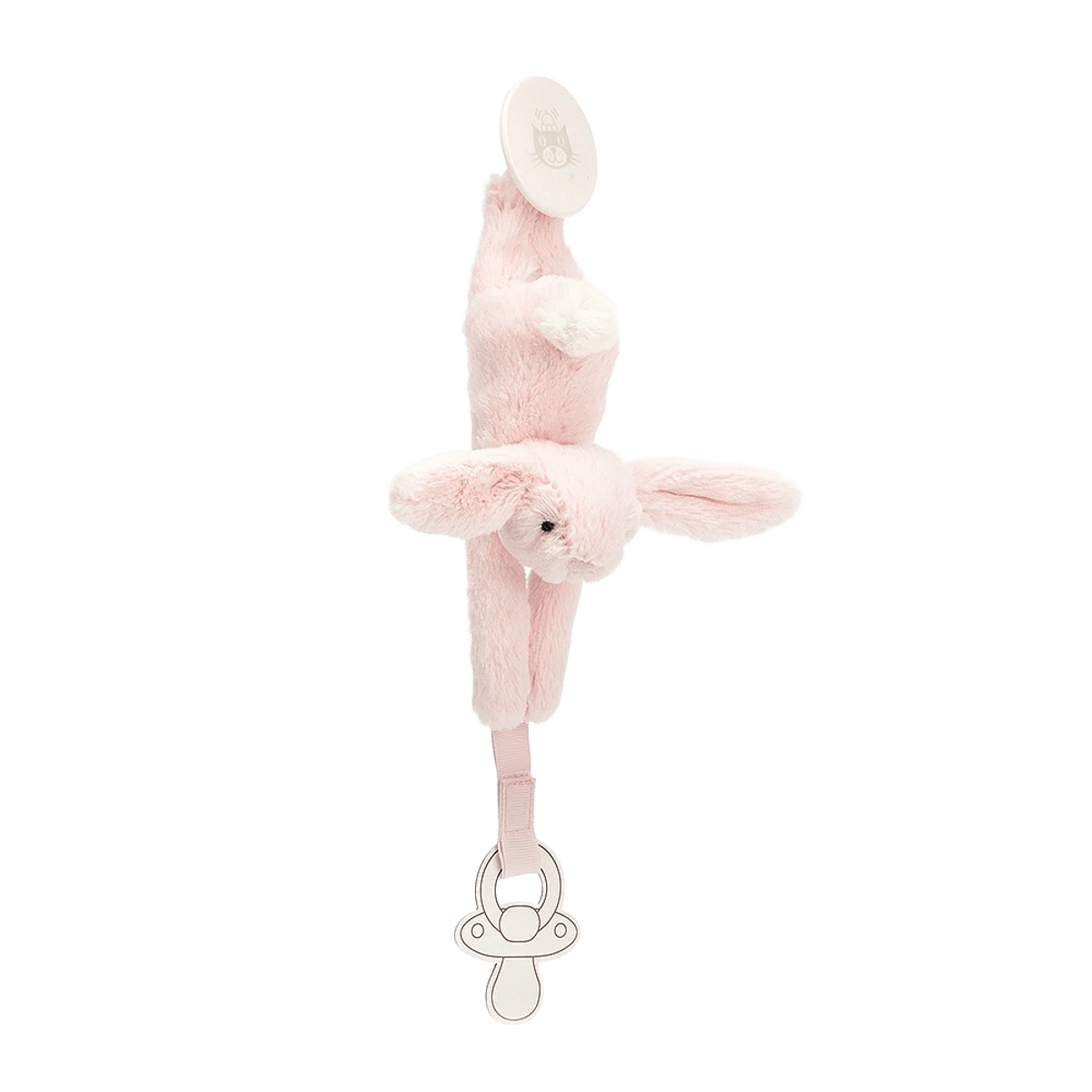 Bunny Dummy Holder Bashful Pink