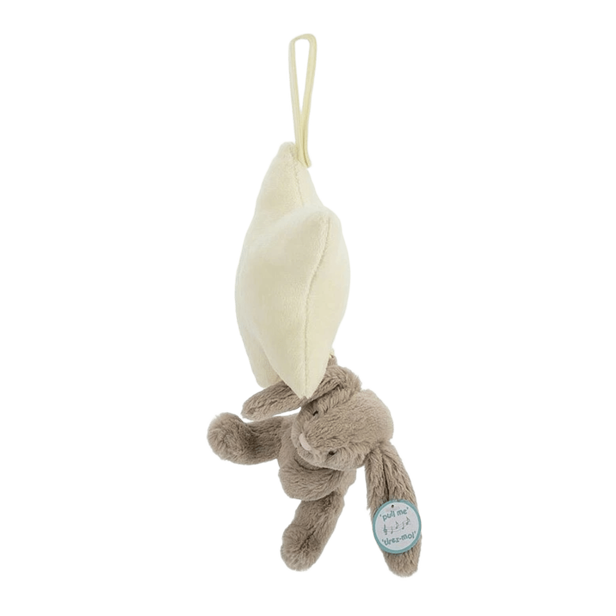 Bunny Star Pull Musical Bashful Beige