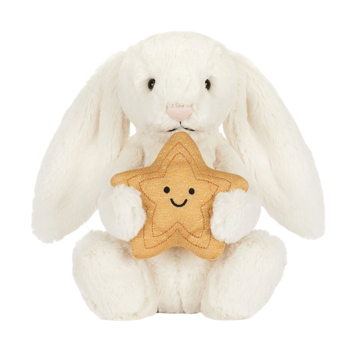 Cream Bunny with Star