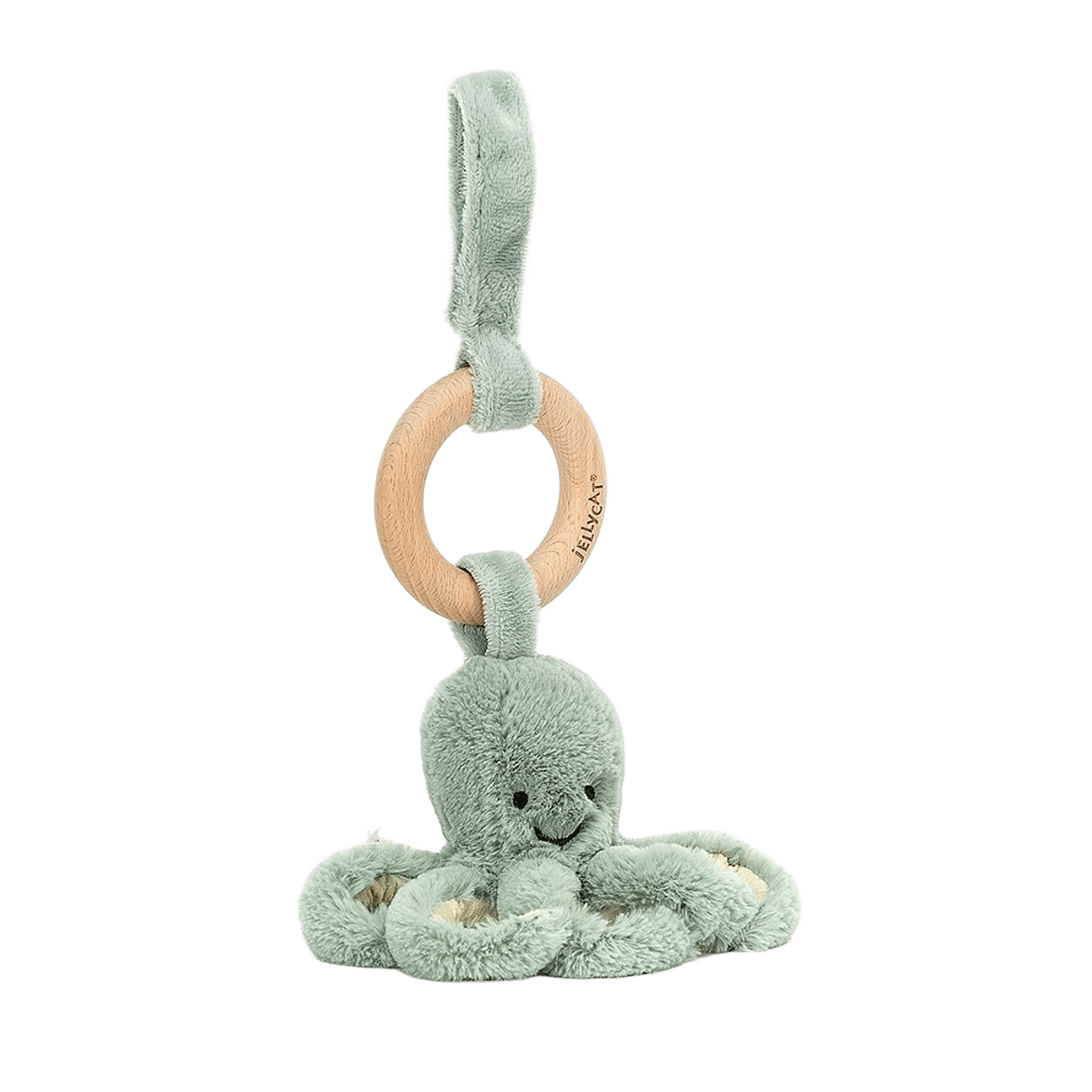 Odyssey Octopus Wooden Ring Toy