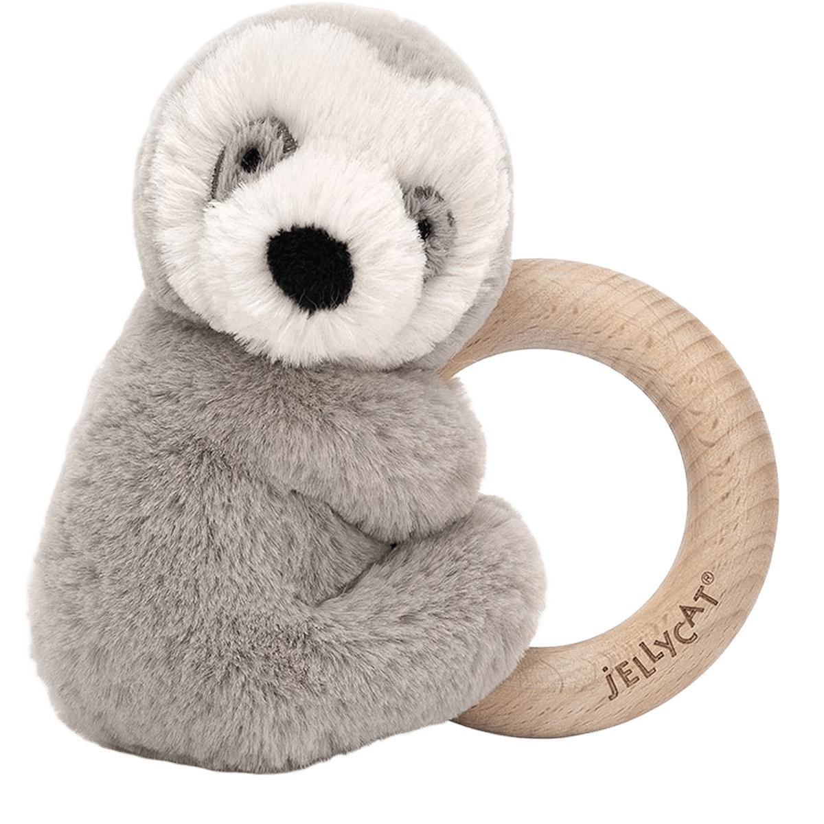 Shooshu Wooden Ring Toy Sloth