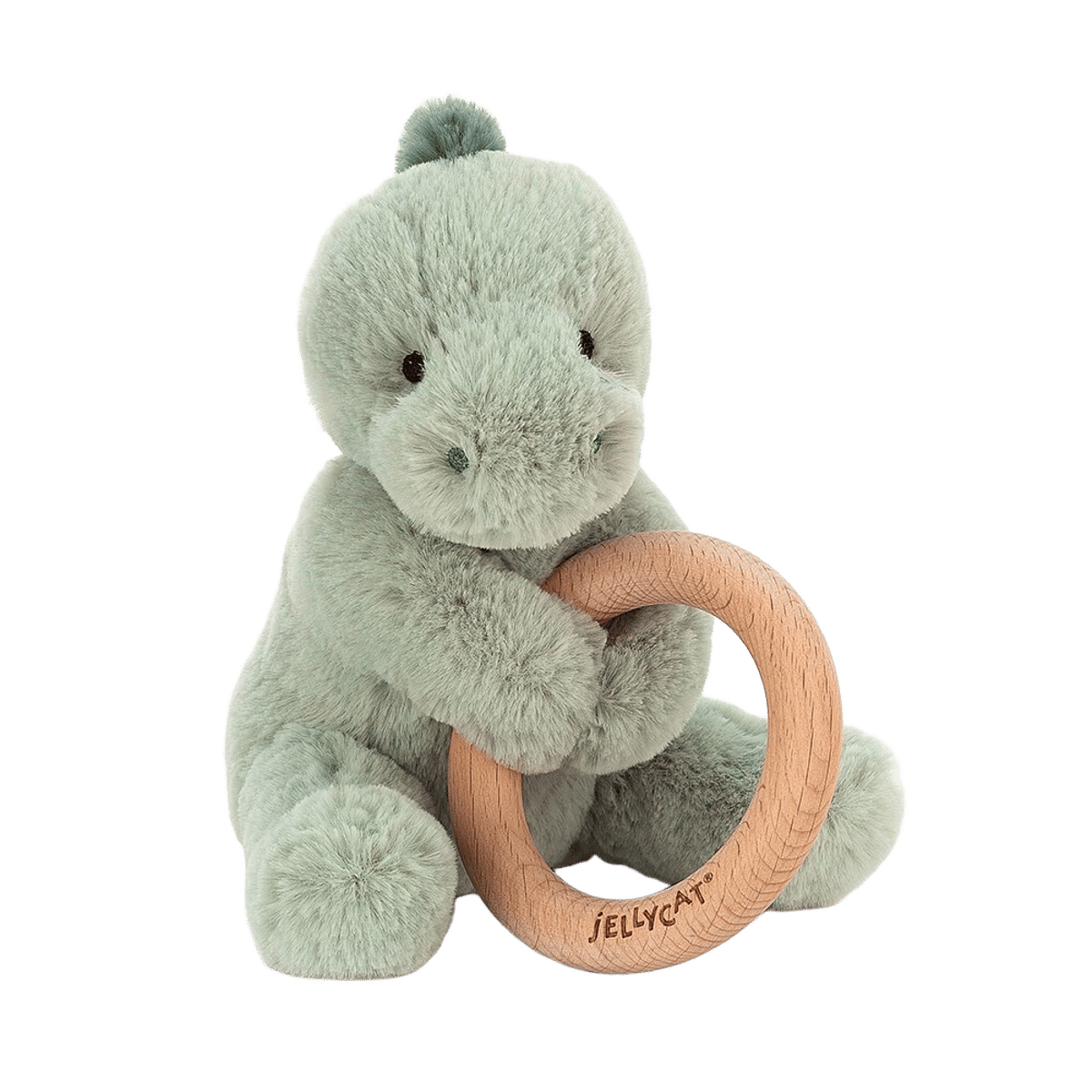 Shooshu Wooden Ring Toy Dino