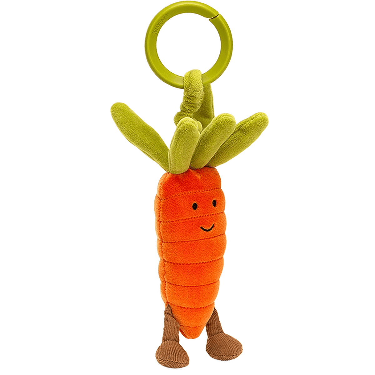 Vivacious Vegetables Carrot Jitter & Rattle