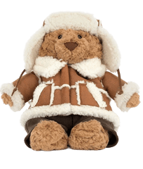 Bartholomew Bear Alpine Outfit