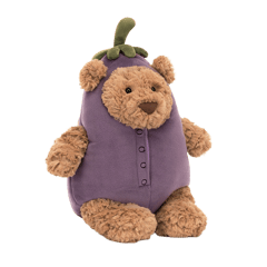 Bartholomew Bear Aubergine