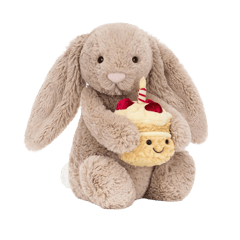 Bashful Beige Bunny 'Birthday'