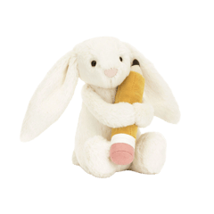 Bashful Bunny with Pencil