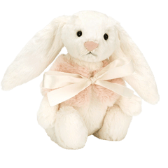 Bashful Cream Snow Bunny