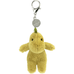 Bashful Dino Bag Charm