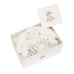 Bashful Luxe Bunny Blankie - White