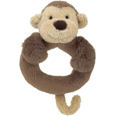 Bashful Monkey Ring Rattle