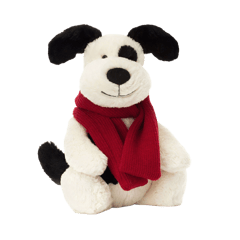 Bashful Winter Puppy