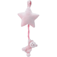 Bebe Pink Bear Star Musical Pull