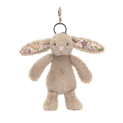 Blossom Beige Bunny 'Petal' Bag Charm