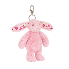 Blushkin Blossom Bunny Bag Charm