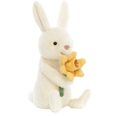Bobbi Bunny with Daffodil