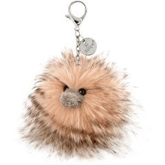 Glad to be Me Ostrich Bag Charm