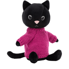 Knitten Fuschia Kitten