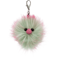 Mint Fizz Pompom Bag Charm